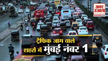 Mumbai is on the top of the 403 highest traffic jam city, delhi is on 4th number according to report