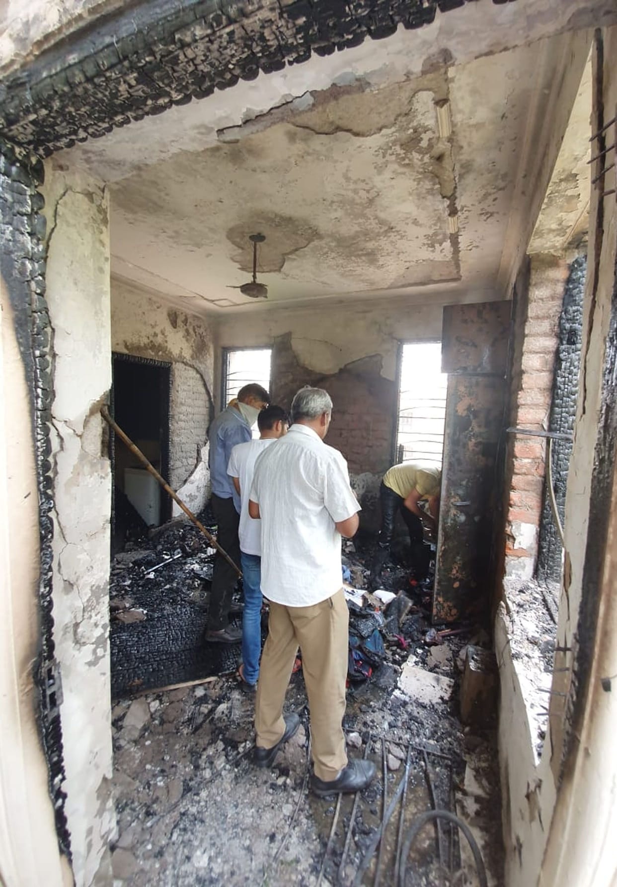 fire at a home in mayfield society