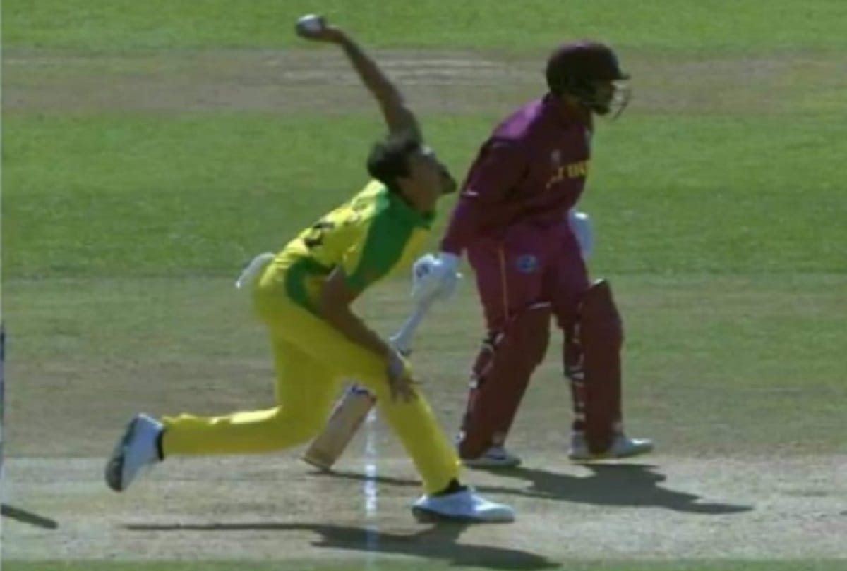 Chris gayle was given out on free hit umpire Gaffney fails to give no ball during australia match