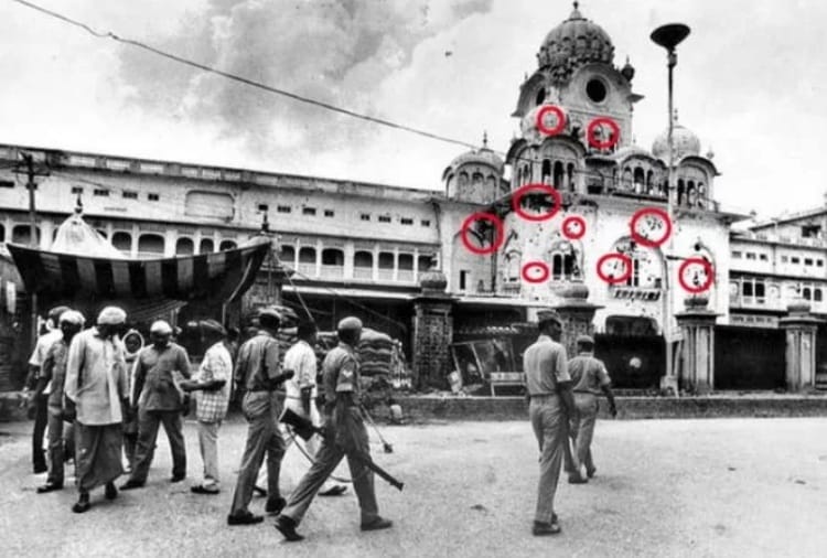 general subeg singh was with jarnail singh bhindrawala in opration blue star at golden temple