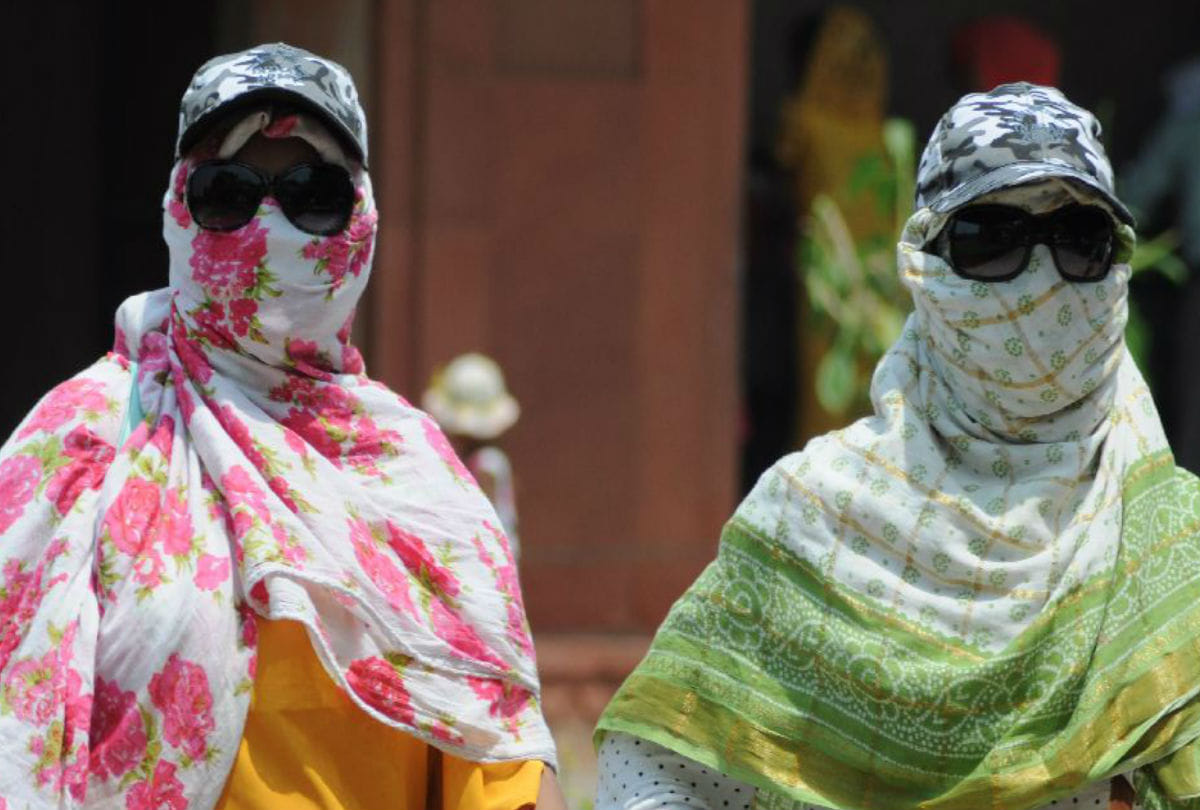 temperature increase weather report up agra in june hot mausam for tajmahal tourist