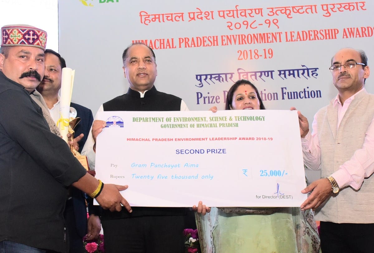 No environmental award to himachal govt hospitals and offices