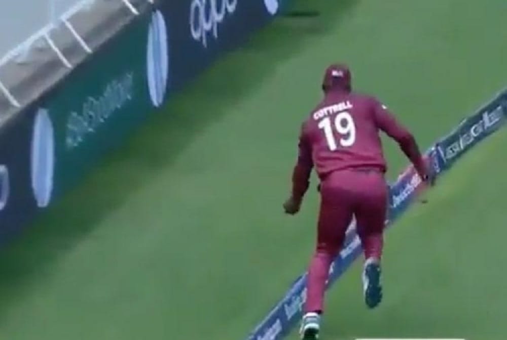 Sheldon Cottrell's one-handed stunner ends Steve Smith stay, australia vs west indies