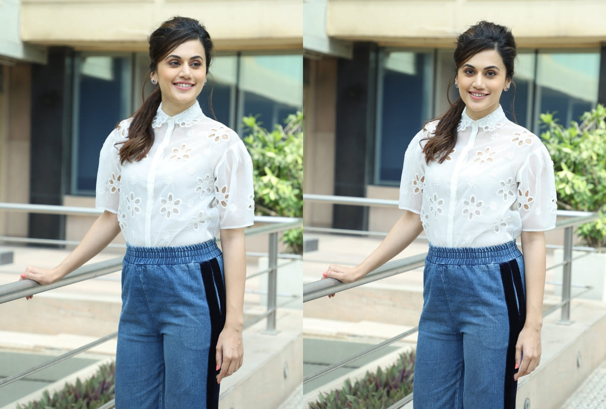 taapsee pannu got angry on a troller for bad comment on twitter said can you please shut up