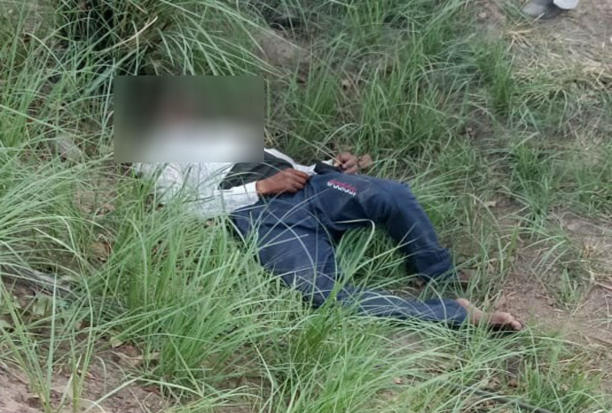 young man found dead near canal in mathura