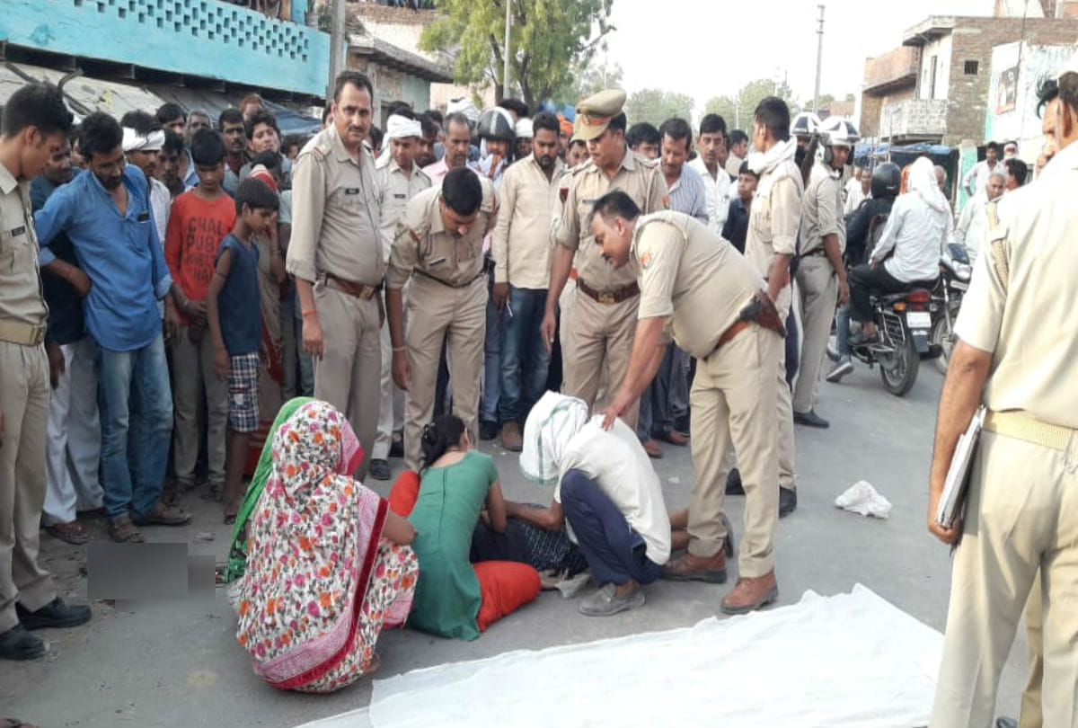 young man shot dead at Police station khandoli crime news in hindi