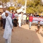 थाने का किया घेराव