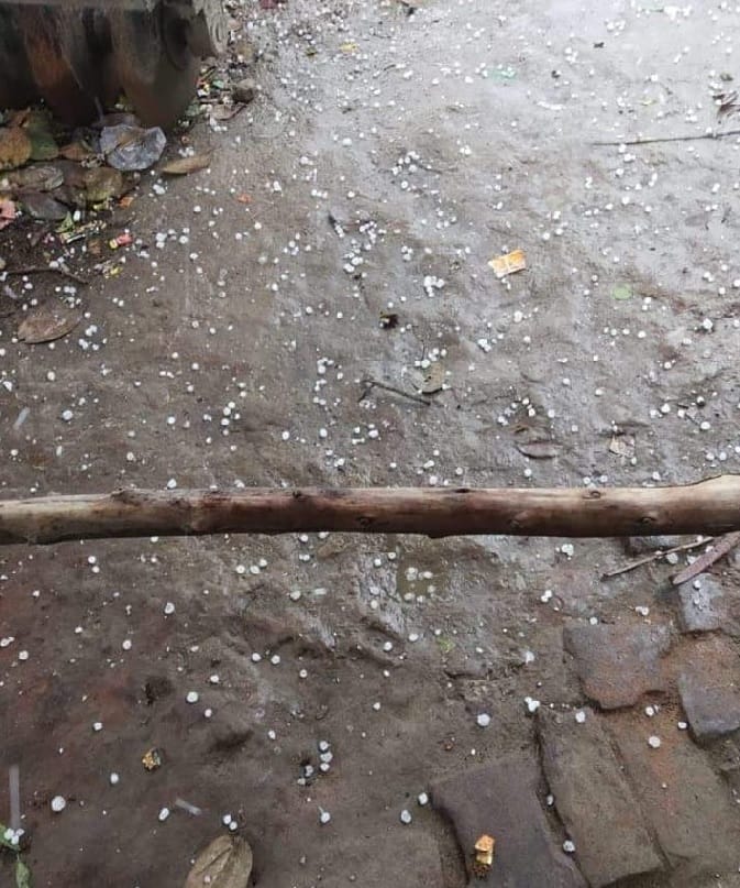 Heat in the Muzaffarnagar throughout the day, falls in several places in the evening.