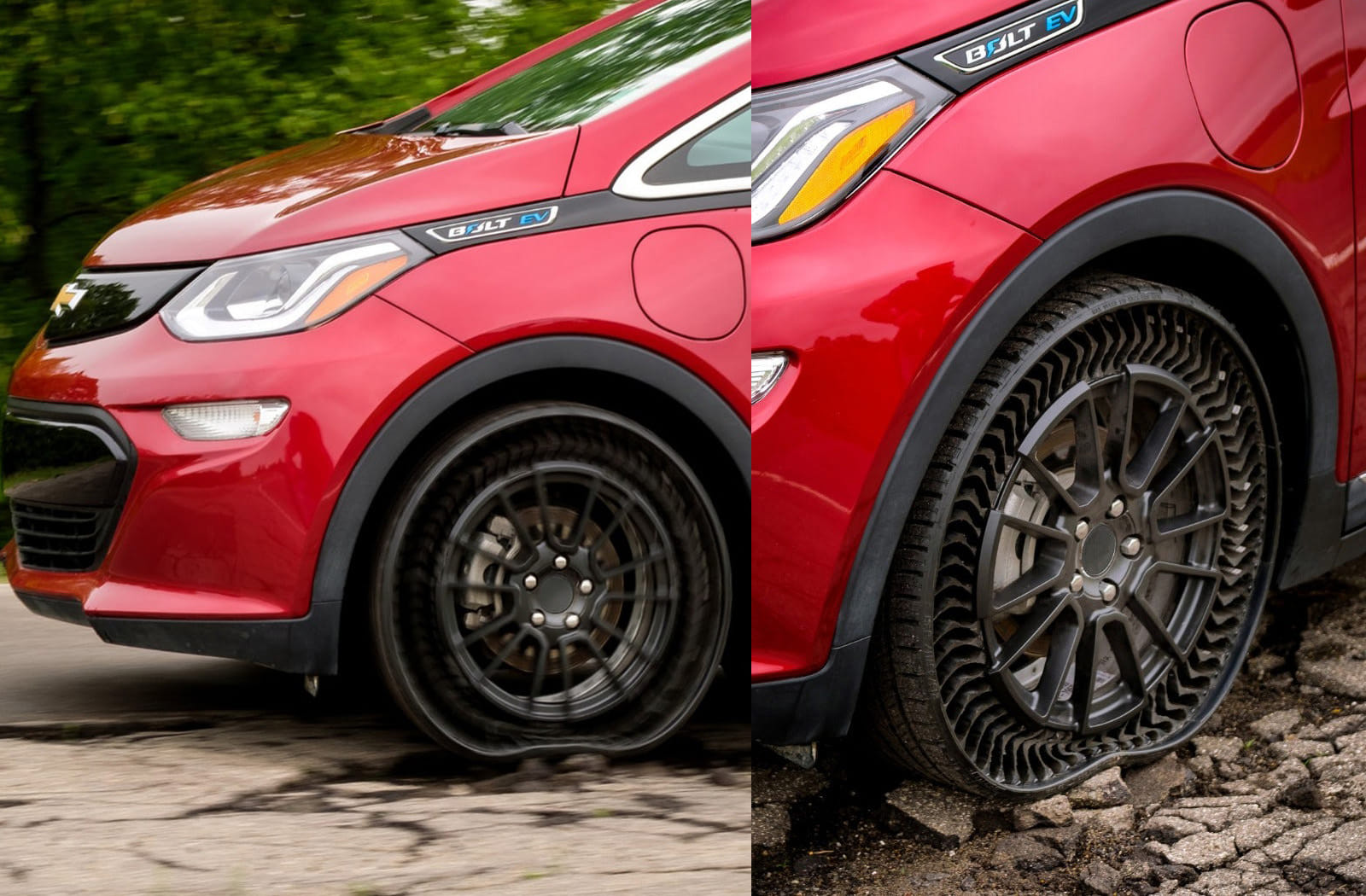 Michelin and GM Take the Air Out of Tires for Passenger Vehicles