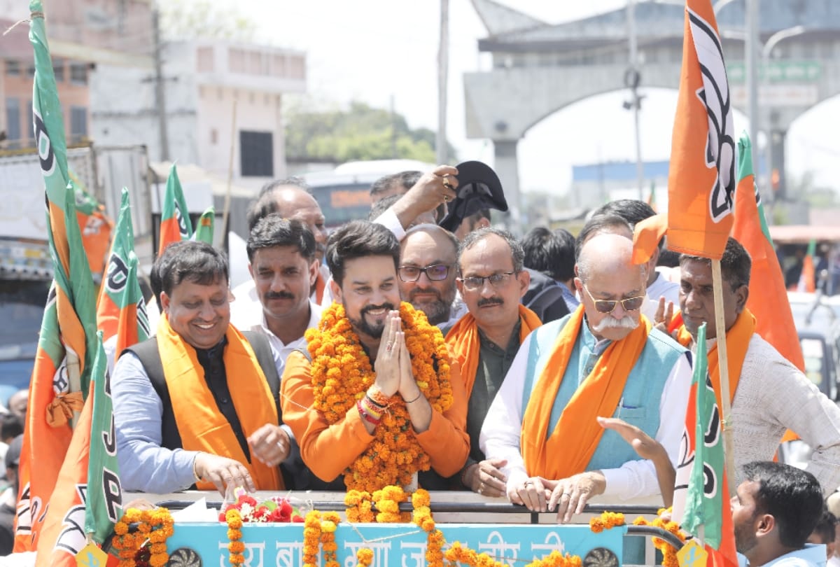 anurag thakur reached himachal after became minister in union govt