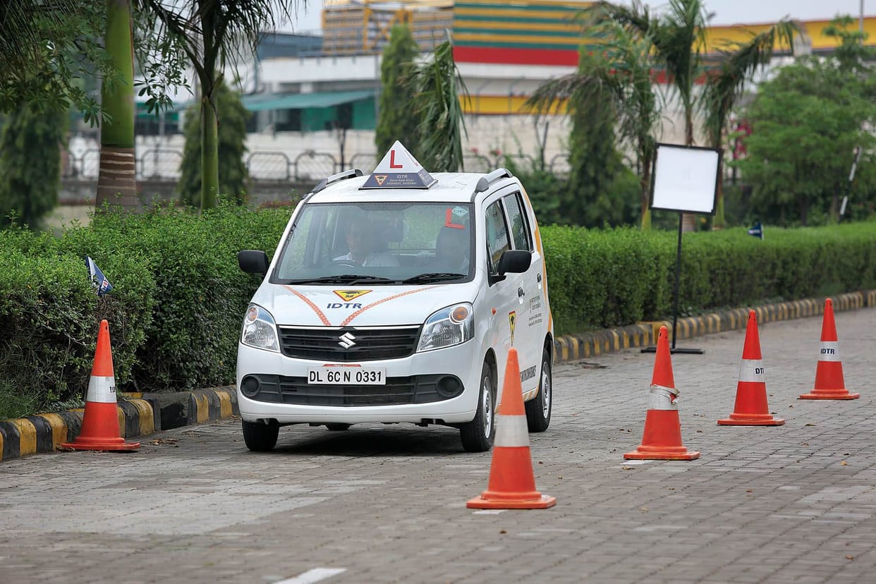 if you are learning on automatic gearbox car, might be RTO would not give driving licence