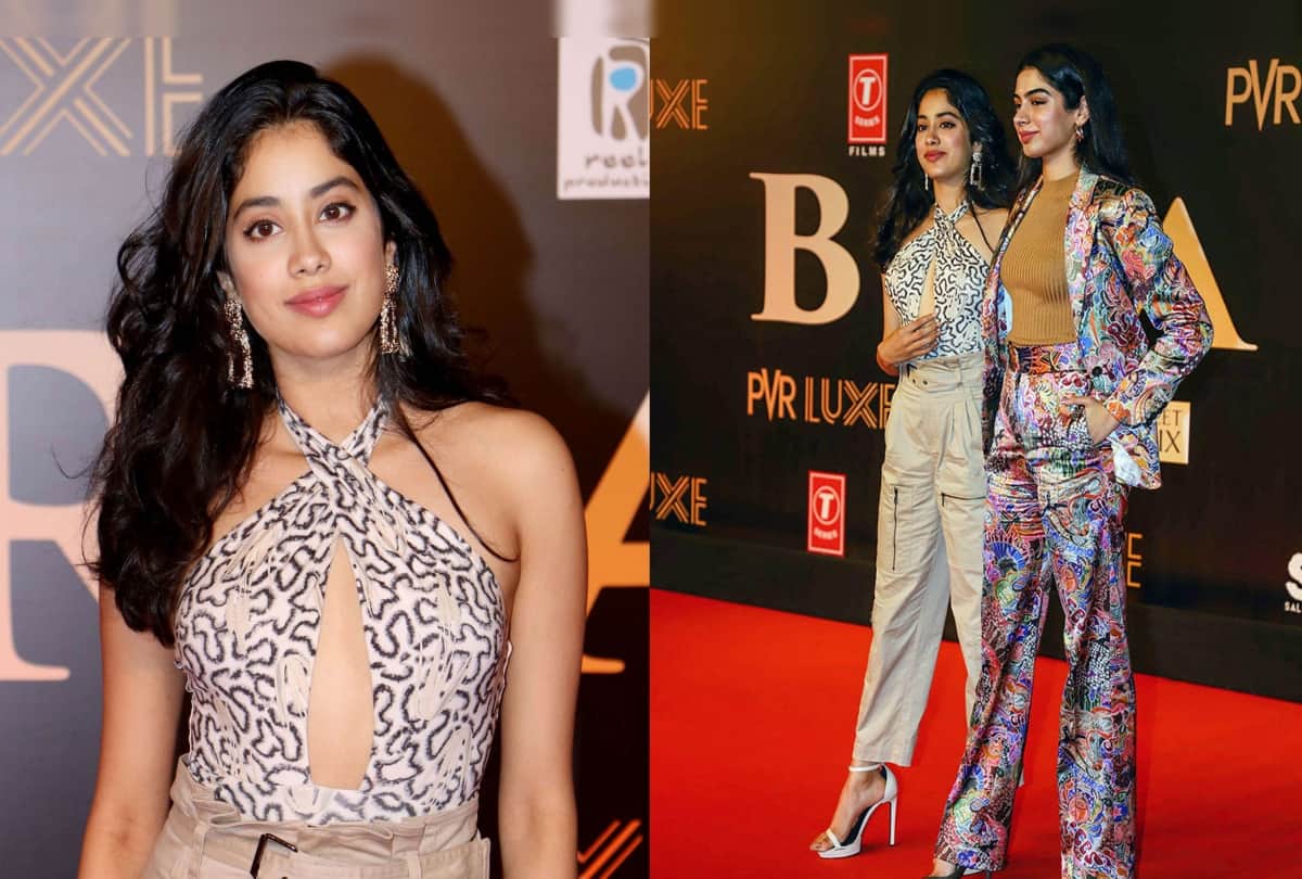 Jhanvi Kapoor Uncomfortable In Dress At Bharat Screening