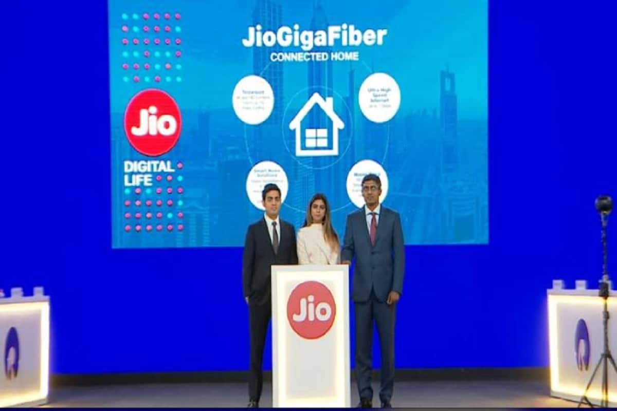Jio GigaFiber new service lauched at lower Cost With New Security Deposit of Rs. 2,500