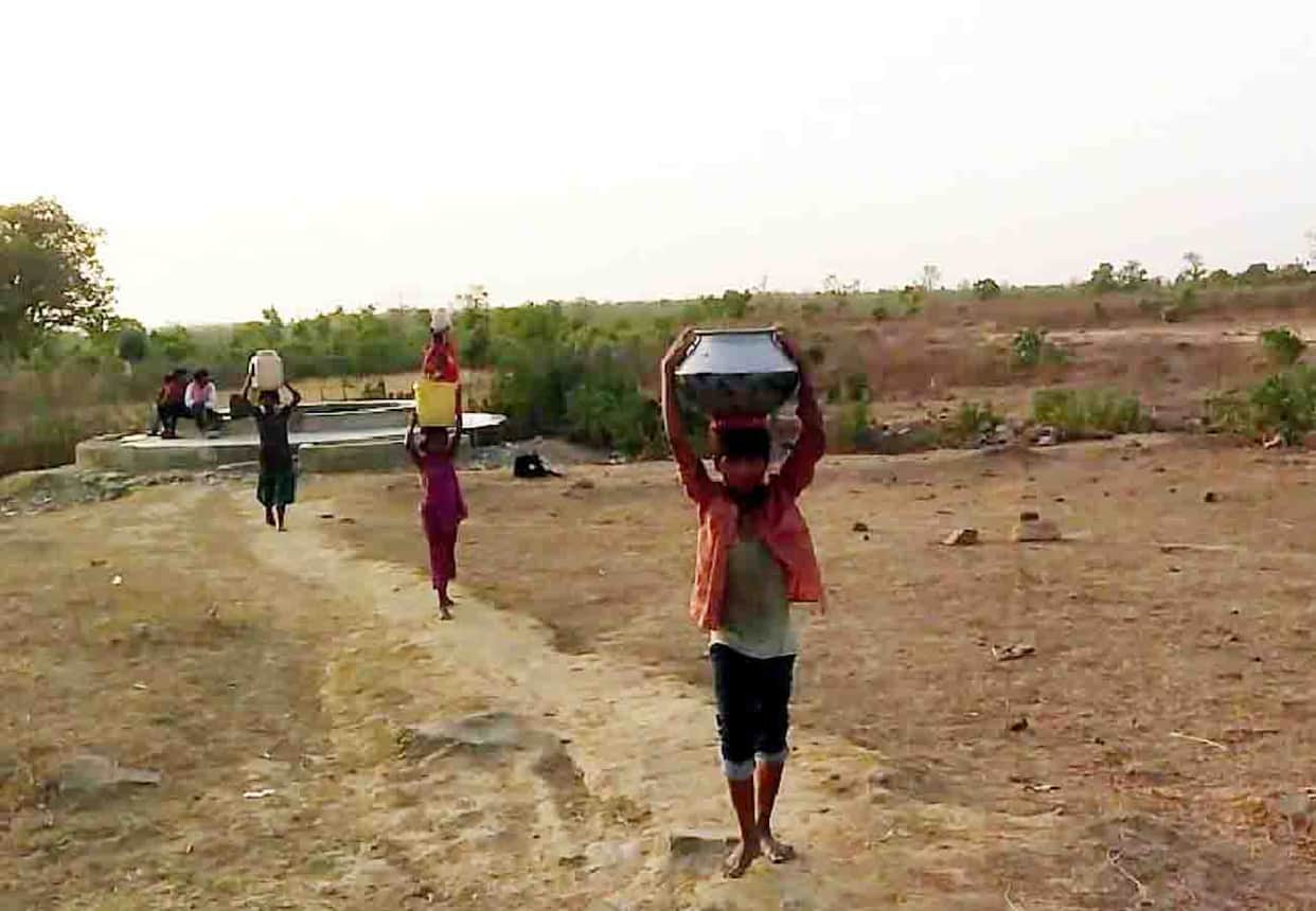 Terrible water problem in bundelkhand chitrakoot