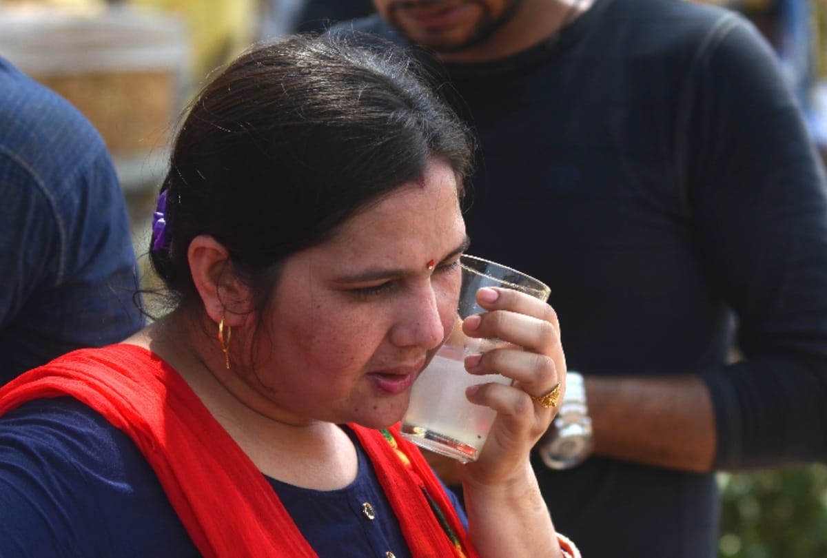 Delhi NCR weather latest update in hindi hot winds creates trouble