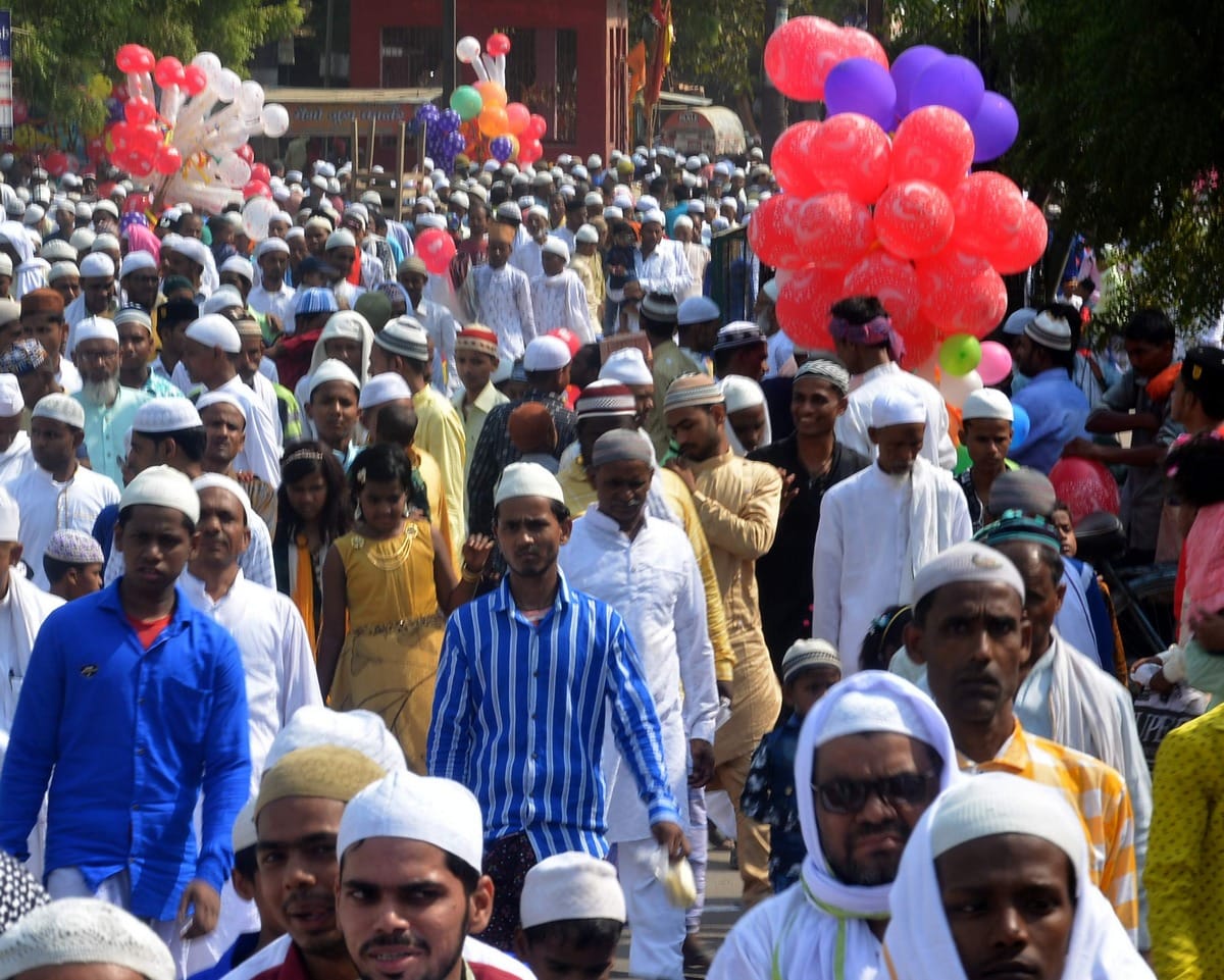 only varanasi people celebrate second chhoti eid