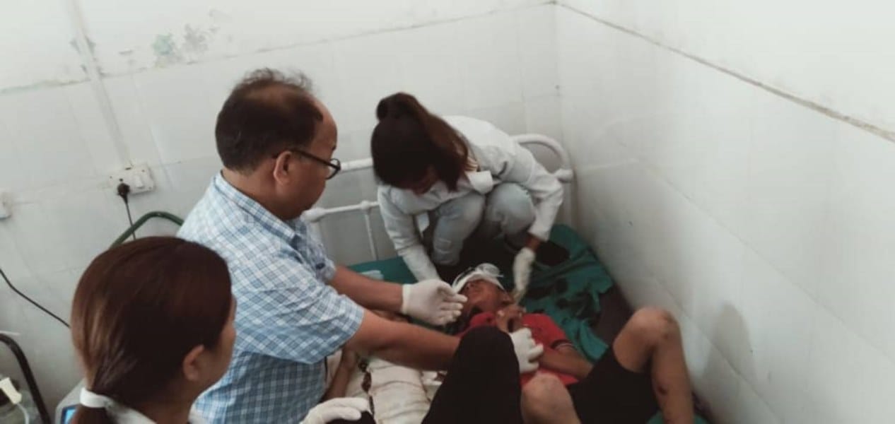 moradabad tourists swift car fell into gorge at mussoorie