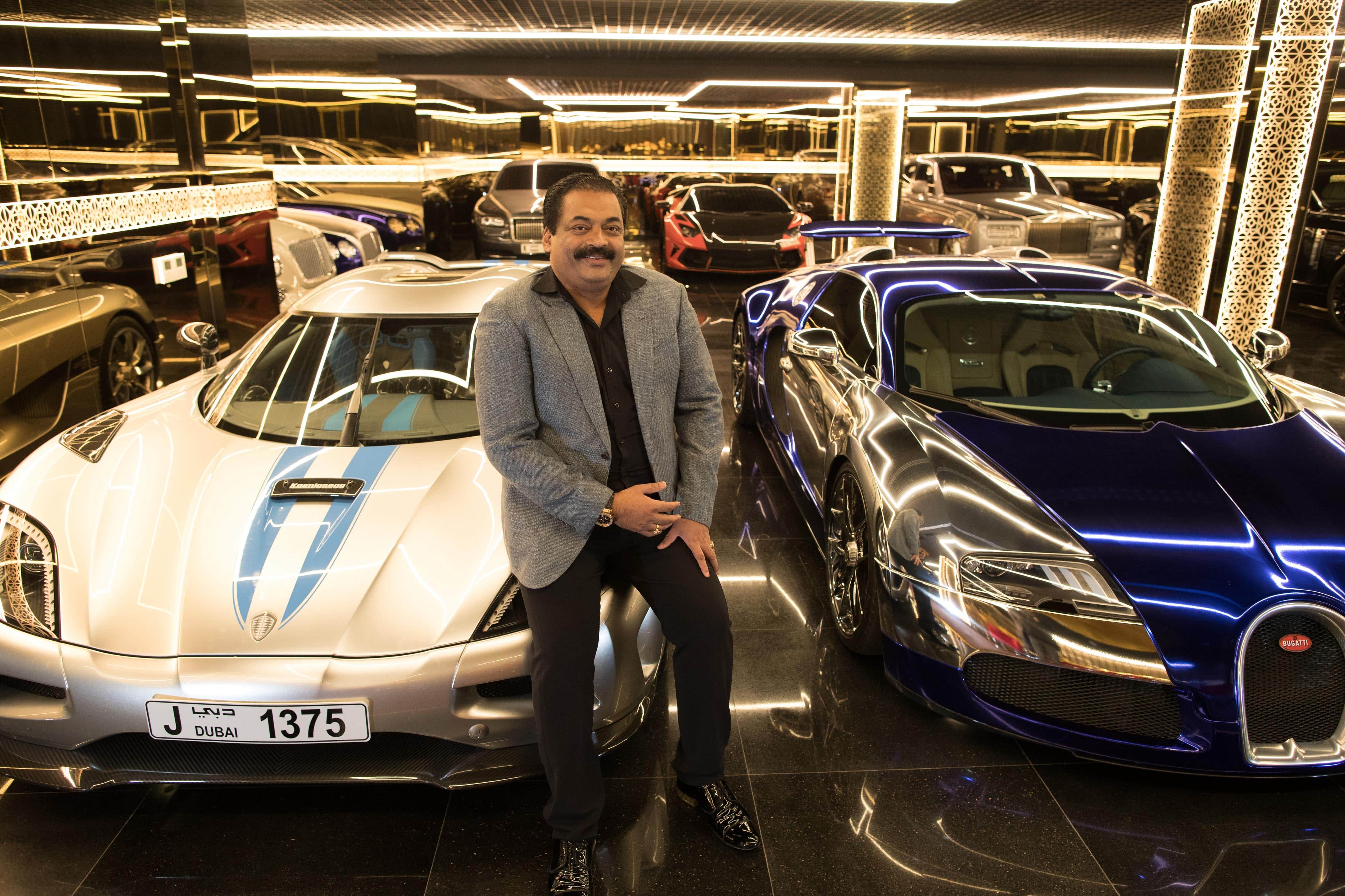 Top indian cars collection, who owned bugatti veyron, chiron sports car