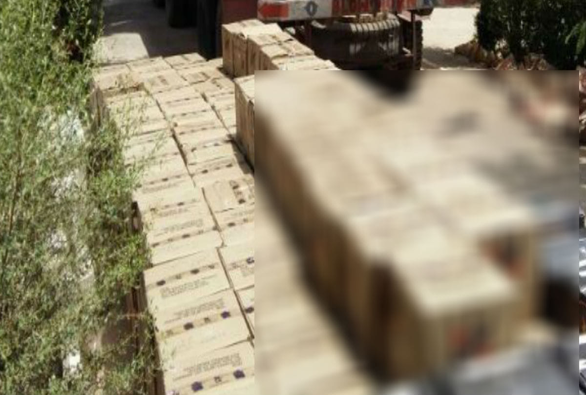 Azamgarh: Illegal liquor factory busted, three arrested, 8.64 lakh liquor recovered
