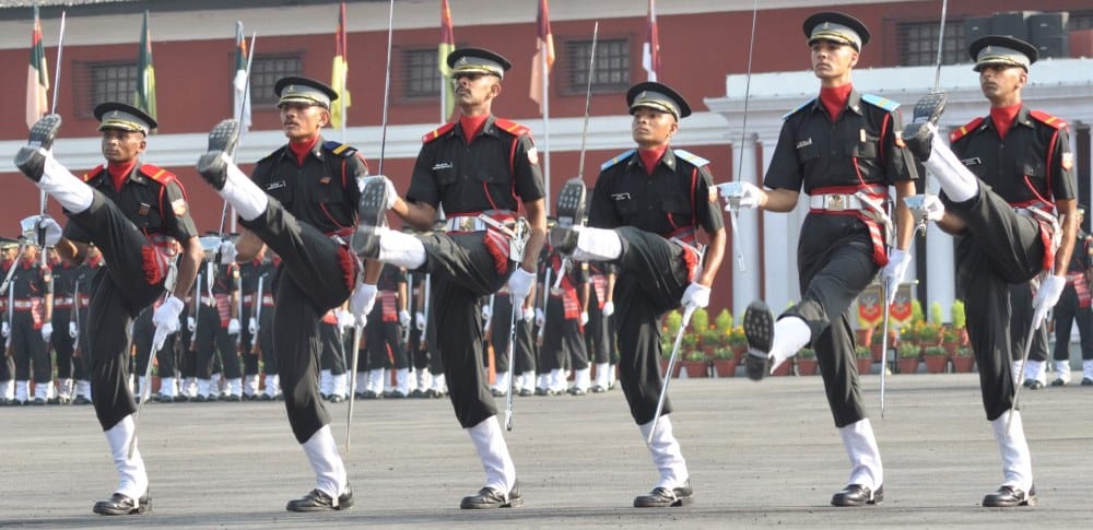 Indian military academy Passing Out parade 2019 army officer enthusiasm