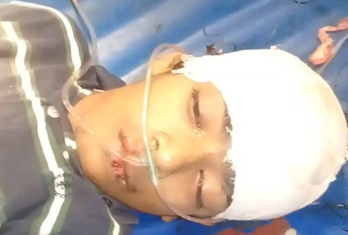 kgmu didn't admit injured boy, now missing, family persons searching