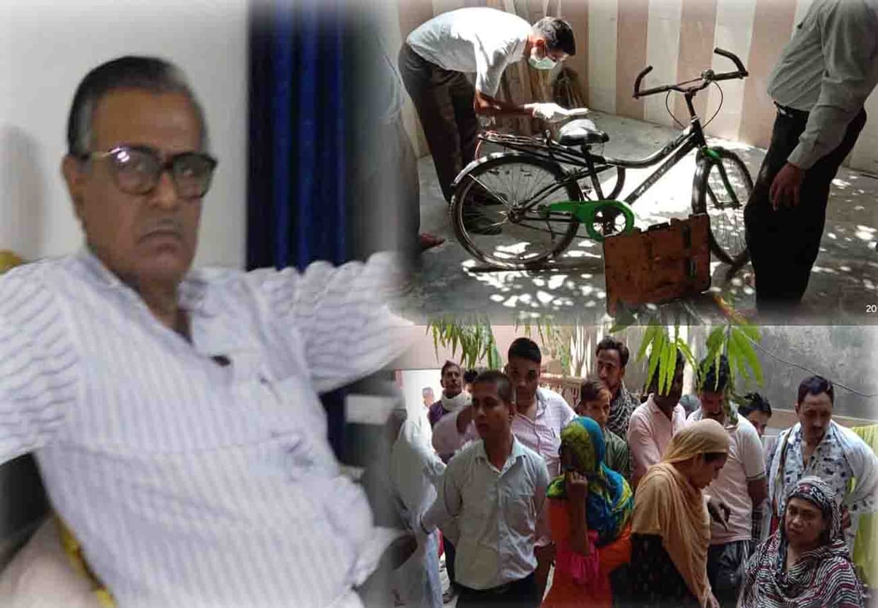 businessman brutal murder in his house in fatehpur