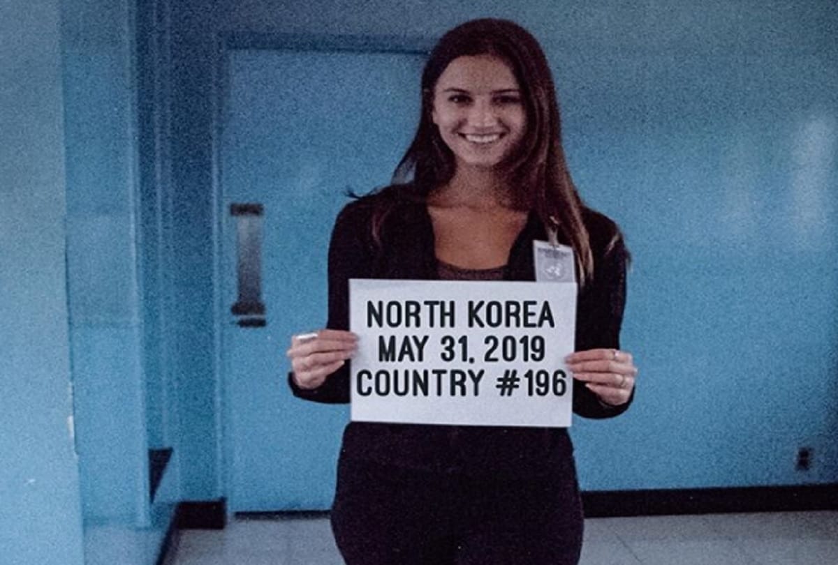 21 years old Lexie Alford claims to have visited every country in the world
