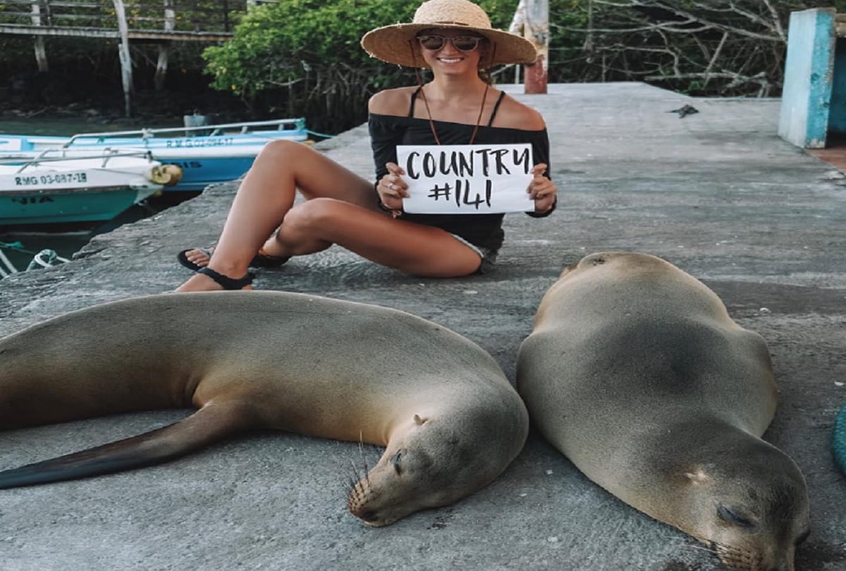 21 years old Lexie Alford claims to have visited every country in the world