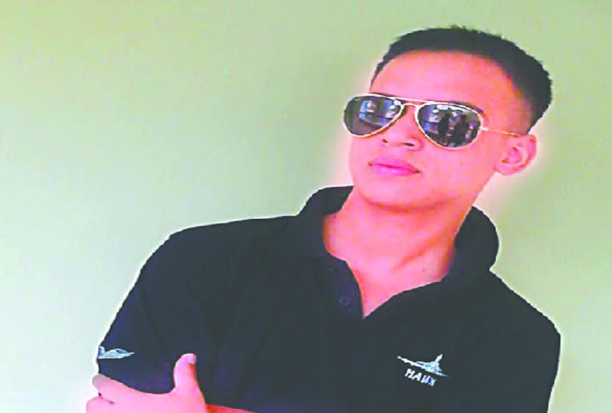 Flight Lieutenant Rajesh Thapa of Faridabad is aboard the Air Force's missing plane