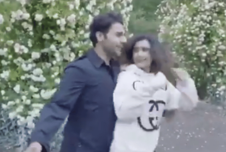 rajkummar rao and patralekha recreate dilwale dulhania le jayenge scenes