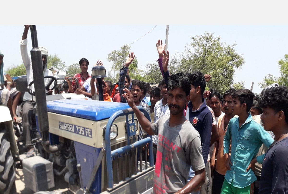 chaos and jam after beef recovered in bareilly