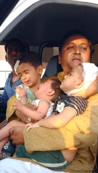 One killed, 11 injured in car overturned on highway