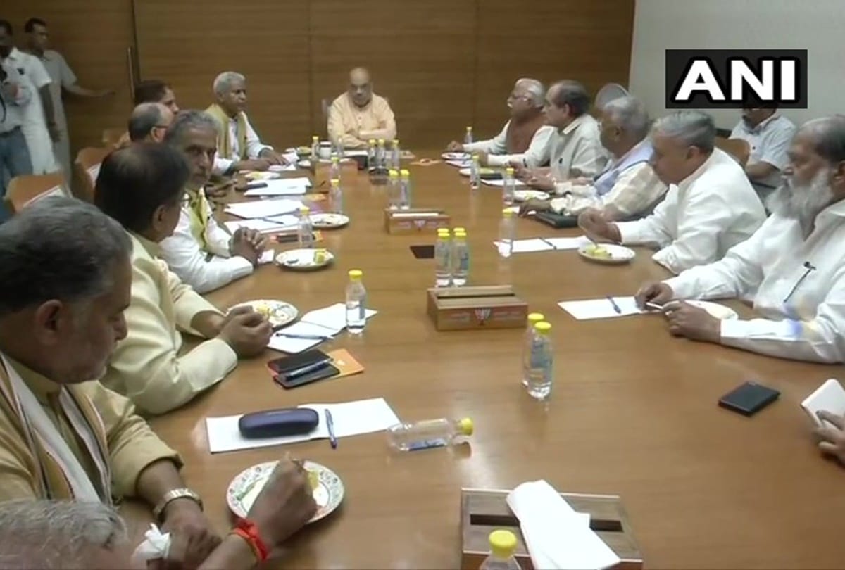 Amit Shah called meeting of Haryana, Maharashtra and Jharkhand groups ahead of assembly elections