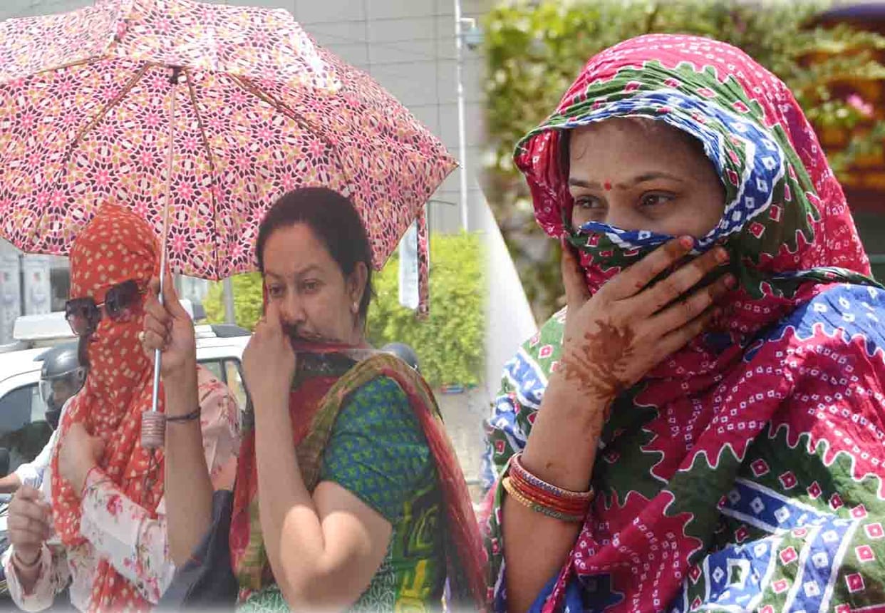 rain with thunderstorm in delhi weather will be cold for two days