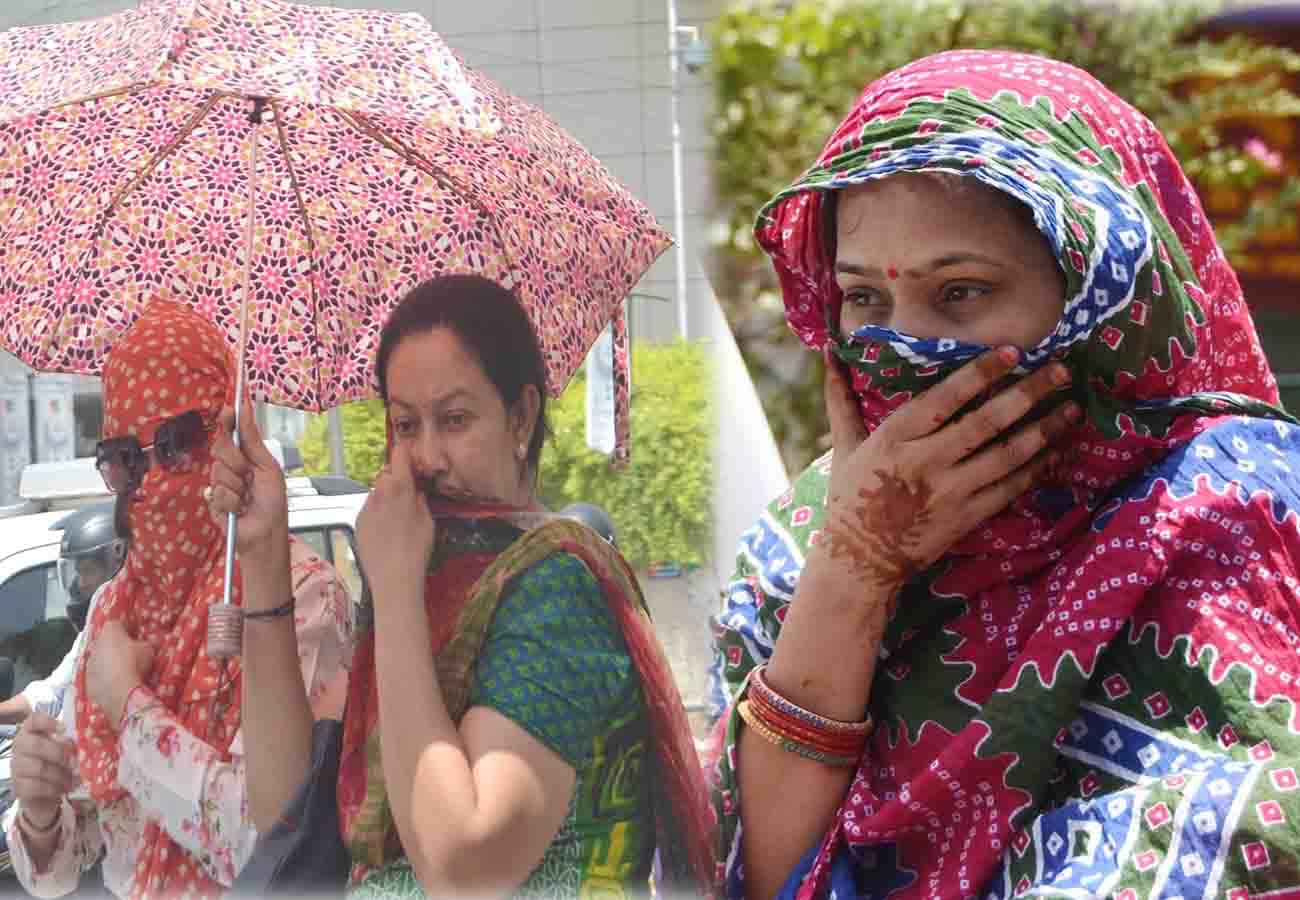 three people died due to heat stroke and 4 people have brain stroke