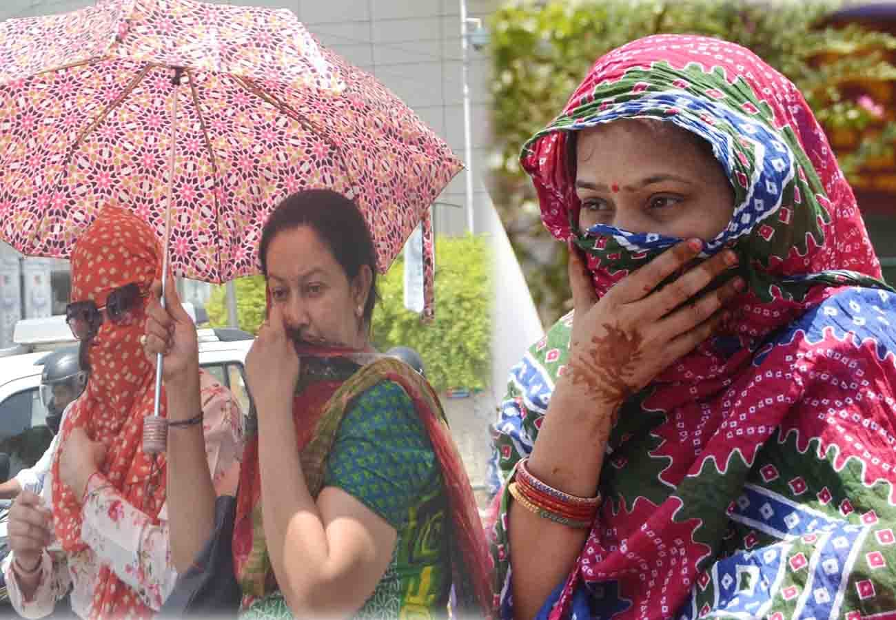 three people died due to heat stroke and 4 people have brain stroke