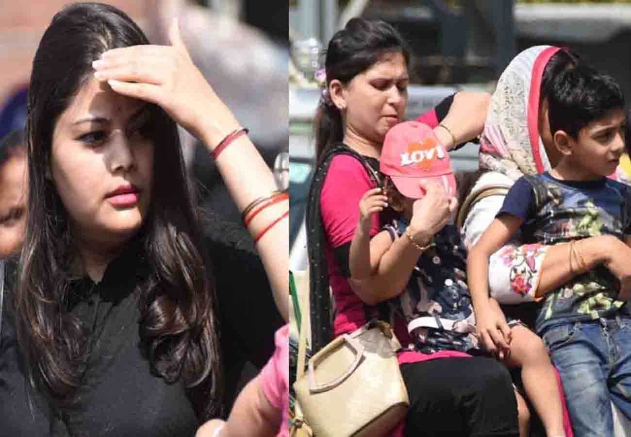 three people died due to heat stroke and 4 people have brain stroke