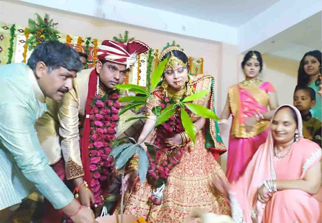 marriages incomplete without Plantation, santosh bajpai effort to save environment