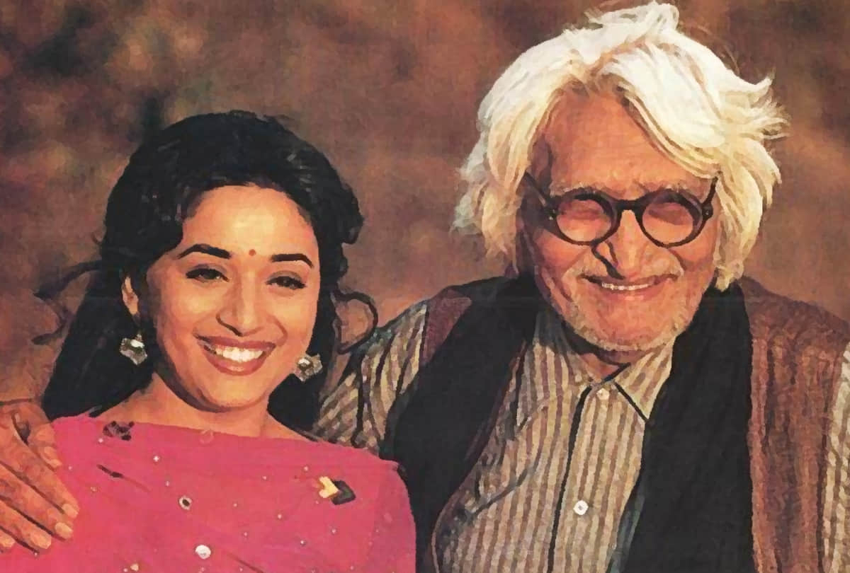 Birthday special Painter Mf Hussain when he booked cinema hall for madhuri dixit film