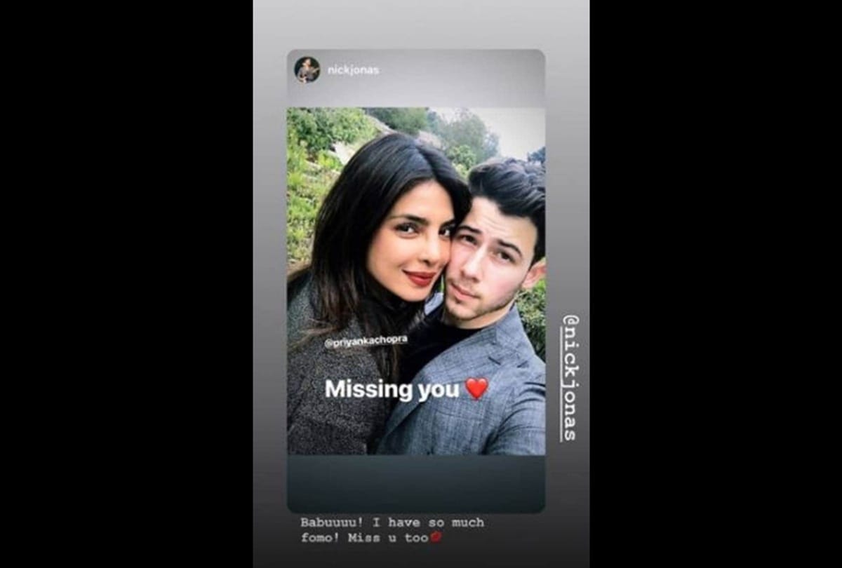 Priyanka Chopra revealed on Instagram by what name she Calls Nick Jonas
