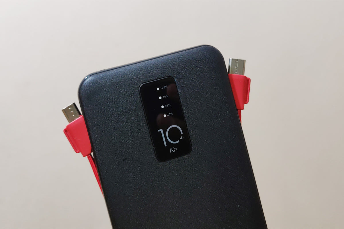 Pebble launches user friendly power bank ace 10000mah with inbuilt cables