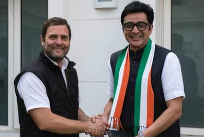 राहुल गांधी के साथ डॉ. अजय कुमार (फाईल फोटो)