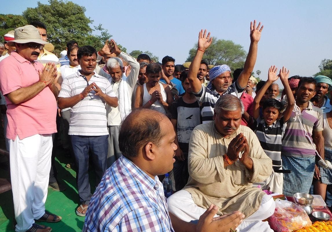 People who came forward for cleaning the Tamasas