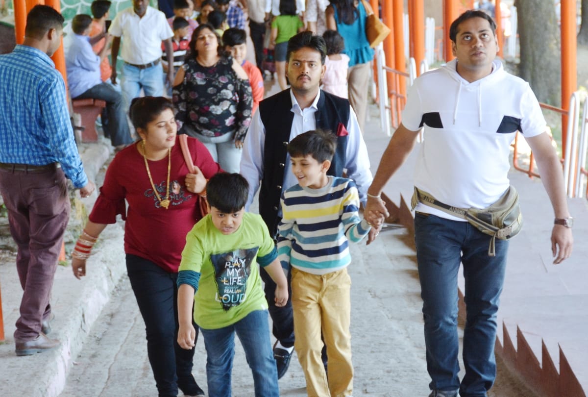 jakhoo temple is hot destination for tourist in shimla