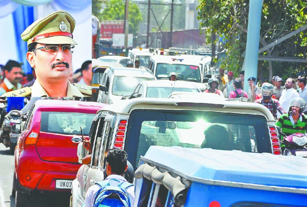 DIG Kewal khurana shocked after raid for check Traffic police system in dehradun