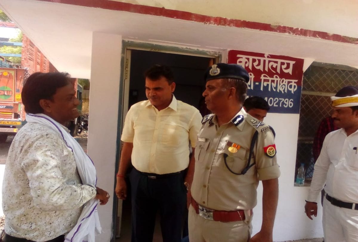 adg ajay anand reach tappl and meeting with police officers