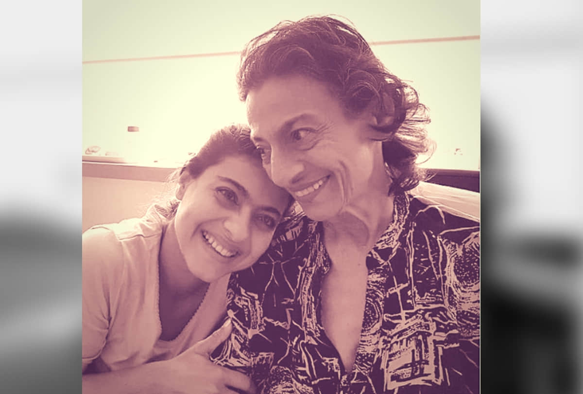 kajol share mother tanuja picture after surgery ajay-devgn