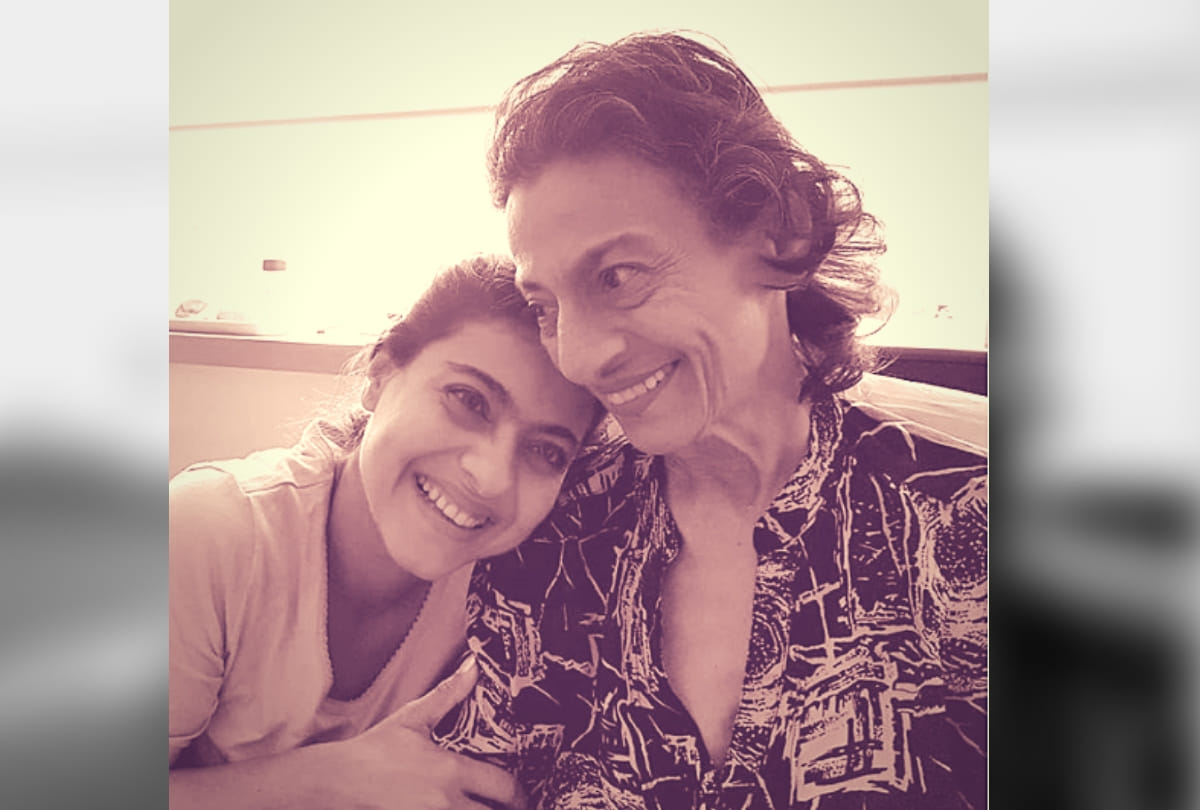 kajol share mother tanuja picture after surgery ajay-devgn