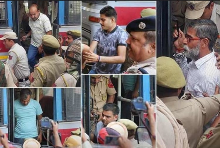 Justice to Girl Child, Kathua Gangrape Case accused in Pathankot Court