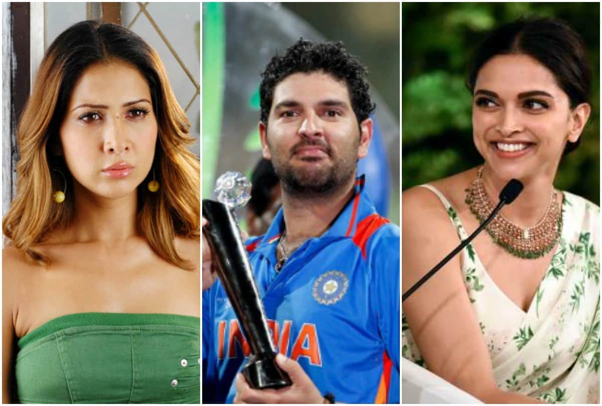 Kim Sharma to Deepika Padukone Yuvraj Singh affair with 6 Bollywood actress